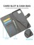 Tutucu ile Samsung Galaxy A03 Buzağı Doku Yatay Flip Case (Yurt Dışından) 3