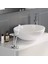 Nusteel Iceberg Metal Diş Fırçası Tutucuları Saklama, Banyo Koleksiyonu, Banyo Vanity Tezgahı, Gümüş Kaplama, Buz Mozaik (Yurt Dışından) 4
