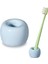 Banyo Vanity Tezgahları Için Şık Mini Seramik Diş Fırçası Tutucu Standı (Açık Mavi 1'li Paket) (Yurt Dışından) 1