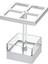 Idesign Clarity Banyo Dolabı, Tezgah Üstü Tezgahlar, Tıraş Makineleri Için Metal ve Plastik Diş Fırçası Tutucu Standı, 3,25" x 4,58" (Yurt Dışından) 3