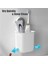 Diş Fırçası Tutucular Duş Jilet Tutucu Duvara Monte Banyo Aksesuarları Elektrikli Diş Fırçası Diş Macunu Organizatör, 1 Paket (Yurt Dışından) 3