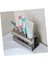 Paslanmaz Çelik Diş Fırçası Tutucu Metal Parantez Diş Fırçası Tutucu Organizatör Banyo Duvar Rafı Duvar Diş Fırçası Organizatör Diş Macunu Metal Stand Metal Tutucu Delme Askısı Yok (Yurt Dışından) 3