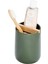 Idesign Ceramic Earth Koleksiyonu Paulownia Ahşap Ayırıcılı Diş Fırçalığı, Yosun/doğal Ahşap (Yurt Dışından) 1