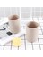 Diş Fırçalığı 2 Parça, Banyo Diş Fırçalığı Kabı, Makyaj Fırçası Braketi, Aksesuar Düzenleyici ve Diş Fırçası Braketi (Kahverengi ve Kahverengi) (Yurt Dışından) 2