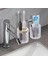 Banyolar Için Diş Fırçası Tutucuları,şeffaf Cam Diş Fırçası ve Diş Macunu TUTUCU,10OZ Banyo Bardak ve Gargara Bardağı,diş Fırçası Için Banyo Saklama Kabı,makyaj Fırçası(Şeffaf) (Yurt Dışından) 2