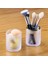 Banyolar Için Diş Fırçası Tutucuları,şeffaf Cam Diş Fırçası ve Diş Macunu TUTUCU,10OZ Banyo Bardak ve Gargara Bardağı,diş Fırçası Için Banyo Saklama Kabı,makyaj Fırçası(Şeffaf) (Yurt Dışından) 3