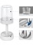 Banyo Için Yüksekliği Ayarlanabilir Diş Fırçalığı, Diş Fırçası Kabı ile Diş Fırçalığı Standı, Geleneksel ile Uyumlu, Elektrikli Diş Fırçaları, Diş Macunu Saklama (Beyaz) (Yurt Dışından) 3