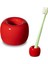 Banyo Vanity Tezgahları Için Şık Mini Seramik Diş Fırçası Tutucu Standı (Kırmızı 1'li Paket) (Yurt Dışından) 1