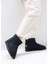 52127 Kadın Siyah Süet Bot 1
