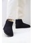 52127 Kadın Siyah Süet Bot 3