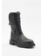 Appenzell Kadın Siyah Deri Çizme 2