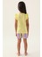 Kız Çocuk Açık Sarı Pijama Takım 50290952-VR004 4