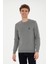 Erkek Gri Melanj Kazak /Triko 50269005-VR086 3