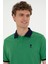 U.S. Polo Assn. Erkek Yeşil Basic T-Shirt 50284638-VR054 2