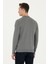 Erkek Gri Melanj Hırka (Triko) 50269410-VR086 5