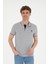 U.S. Polo Assn. Erkek Gri Melanj Basic T-Shirt 50284631-VR086 1