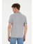 U.S. Polo Assn. Erkek Gri Melanj Basic T-Shirt 50284631-VR086 5