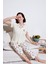 Regular Fit Gömlek Yaka Kısa Kollu Pijama Takımı Bayan Pijama Takımı 65740102 1