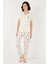 Regular Fit Gömlek Yaka Kısa Kollu Pijama Takımı Bayan Pijama Takımı 65740102 5