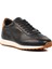 Crespi 102 24020 Siyah Hakiki Deri Erkek Sneaker 1