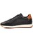 Crespi 102 24020 Siyah Hakiki Deri Erkek Sneaker 3