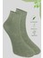 Kral Socks Erkek Bambu Patik Düz Desen Dikişsiz Çorap 3 Çift 5