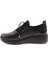3012 Kadin Kalin Taban Bağcikl Comfort Ayakkabi 3
