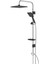 Frame Siyah Tall Sistem Duş Seti 1