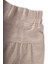 Korsajlı Büzgülü Keten Pantolon 2-7 Yaş Naturel 4