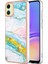 Samsung Galaxy A05 Yumuşak Tampon Ince Tpu Mermer Desen Koruma (Yurt Dışından) 1