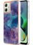 Motorola Moto G54 Darbeye Dayanıklı Mermer Silikon Tampon Tpu ile Uyumlu (Yurt Dışından) 1
