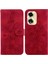Oppo A59 5g Cüzdan Manyetik Kart Tutucu Için Kickstand Kabartmalı Zambak (Yurt Dışından) 1