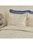 Peitra Çift Kişilik Jakar Comfort Set Lacivert 4