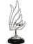 Kuğu Mumluk Silver 32 cm AK.JE0082 1