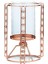Alset Bronz Tealight Mumluk 19 cm AK.JE0073 1