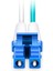 Evlere Kadar Fiber Fiber Optik Patch Cord Lc/pc-Lc/pc, Mm, Dx 50/125,(OM3),LS0H | (10 Metre) 2