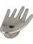 Hand Dekoratif Mumluk Silver 19X11X5 cm AK.IU0374 1