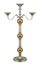 Tolu 3'lü Şamdan Gold 22X49X91 cm AK.IV0232 1