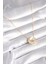 316L Çelik Gold Renk Beyaz Sedefli Hilal Model Kadın Kolye - EBJ240419W23654 2