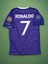 Real Madrid 2017 Cardiff Final Mor Ronaldo Forması 1