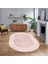Dijital Kaymaz Yıkanabilir Oval Iskandinav Desen Yolluk Salon Halısı, V-O-Iskandinav-30-Pembe, 1