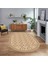 Dijital Kaymaz Yıkanabilir Oval Iskandinav Desen Yolluk Salon Halısı, V-O-Iskandinav-21-Kahve, 1