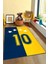 Taraftar Sarı Lacivert Çocuk Halısı 2