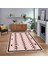 Dijital Baskılı Kaymaz Yıkanabilir Iskandinav Desen Yolluk Salon Halısı, V-Iskandinav-07-Pembe, 1