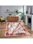 Dijital Baskılı Kaymaz Taban Yıkanabilir Mermer Desen Mutfak Salon Halısı, V-Mermer-03-Pembe, 1