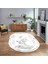 Dijital Kaymaz Taban Yıkanabilir Oval Mermer Desen Mutfak Salon Halısı, V-O-Mermer-05-Gri, 1