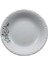 Porselen Yakamoz 12'li 17 cm Çukur Yemek Tabak 1