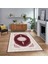Dijital Baskılı Kaymaz Taban Yıkanabilir Klasik Desen Yolluk Salon Halısı, V-Klasik-03-Bordo, 1