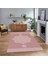 Dijital Baskılı Kaymaz Taban Yıkanabilir Klasik Desen Yolluk Salon Halısı, V-Klasik-30-Pembe, 1