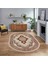 Dijital Kaymaz Taban Yıkanabilir Oval Klasik Desen Yolluk Salon Halısı, V-O-Klasik-02-Bordo, 1